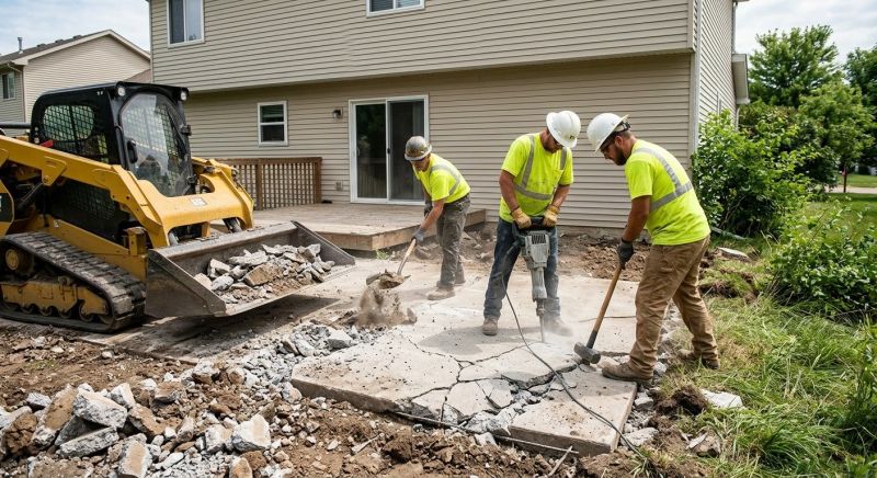 Concrete Floor Removal in Bergen County, NJ
