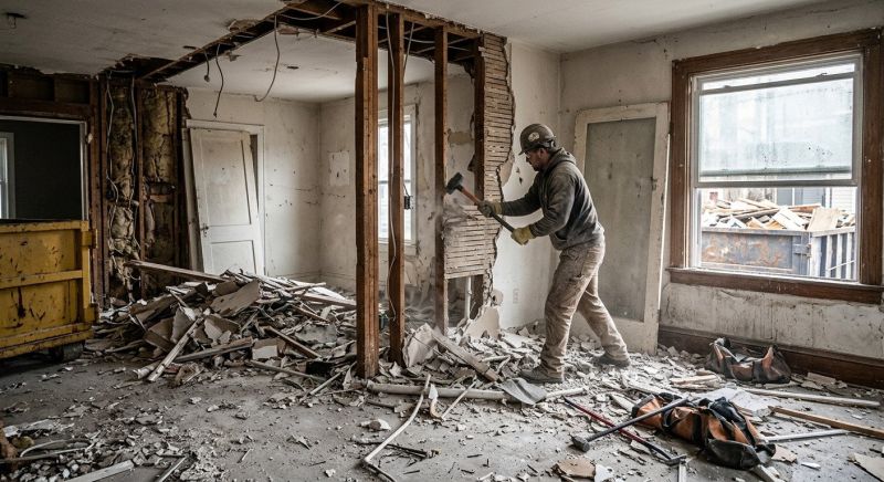 Room Demolition in Bergen County, NJ