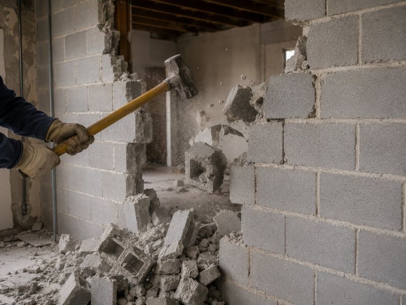 Sidewalk Demolition in Sacramento, CA