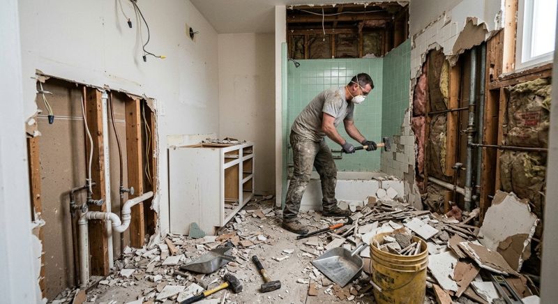 Bath Demolition in Bergen County, NJ