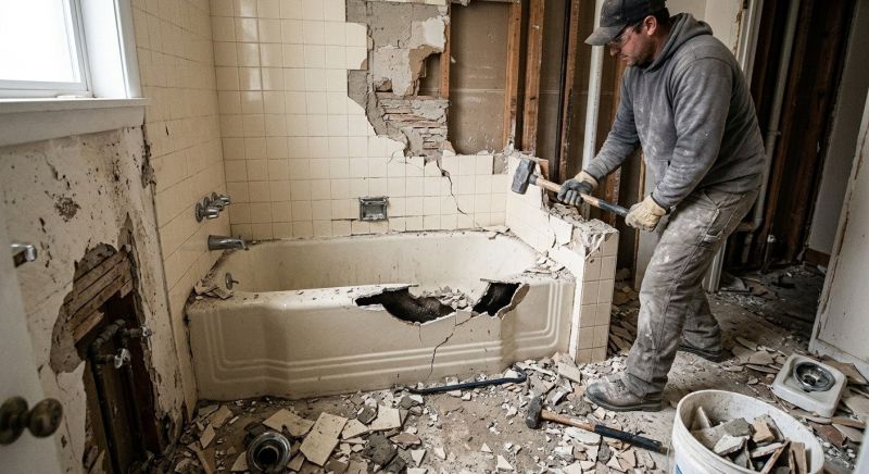 Bath Demolition in Sacramento, CA