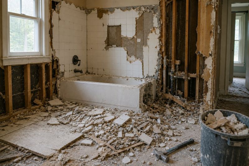 Bathroom Demolition in Frederick, MD