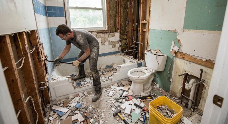 Bathtub Demolition in Frederick, MD