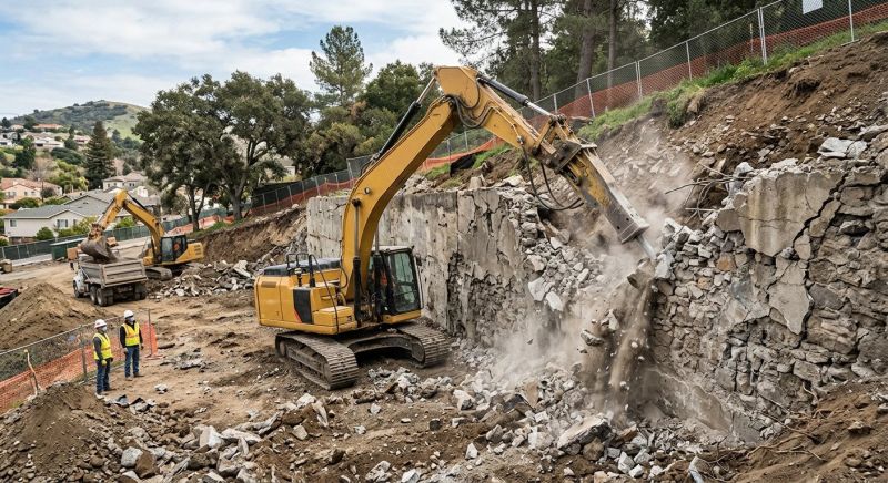 Block Wall Removal in Bergen County, NJ