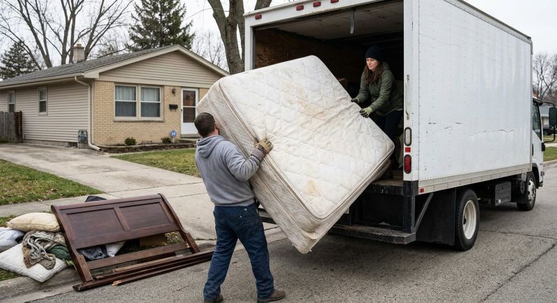 Box Spring Disposal in Madison, WI
