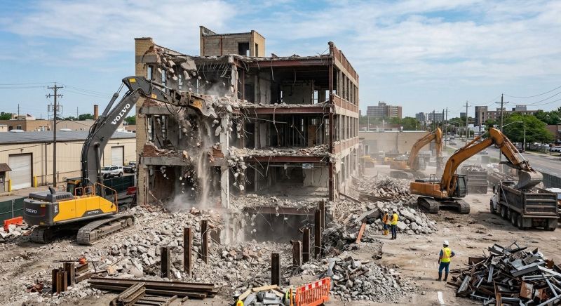 Building Demolition Service in Pearland, TX