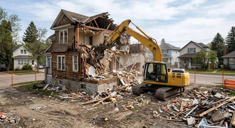 Cabin Demolition in Conroe, TX