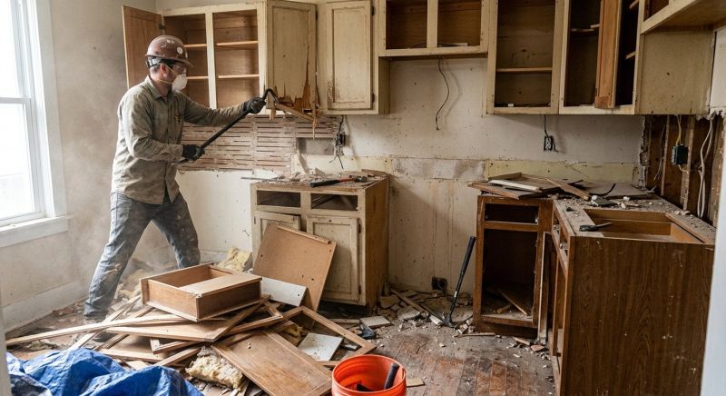 Cabinet Demolition in Frederick, MD