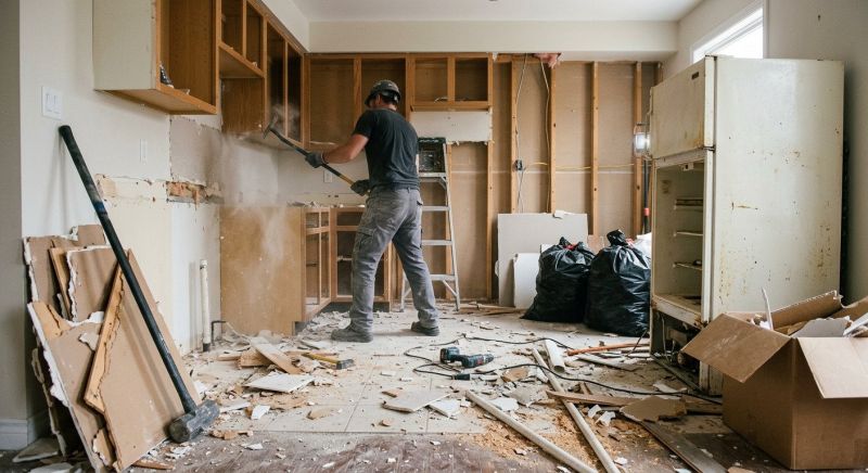 Cabinet Demolition in Sacramento, CA