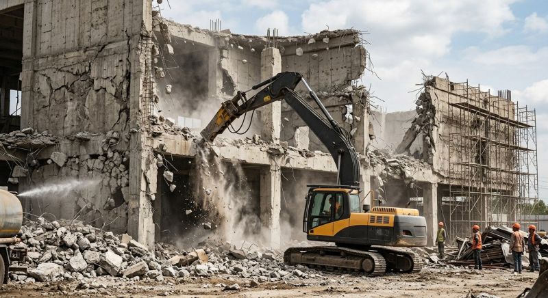 Cement Demolition in Bergen County, NJ