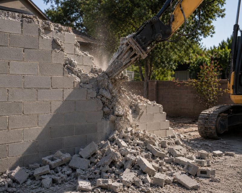 Cement Demolition in Bergen County, NJ