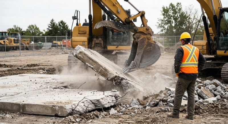 Cement Removal in Bergen County, NJ