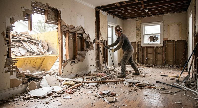 Closet Demolition in Sacramento, CA