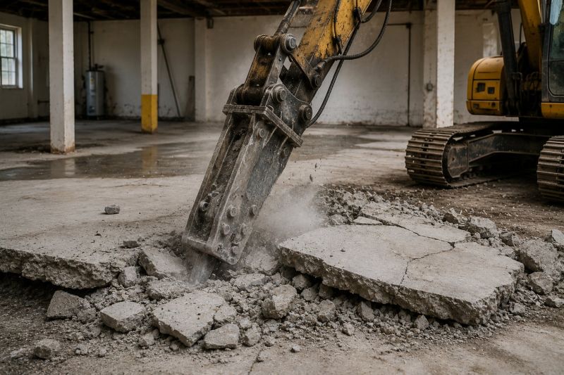 Concrete Floor Removal in Bergen County, NJ