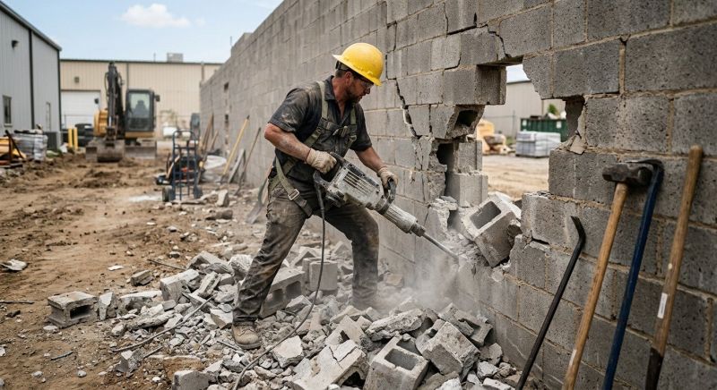 Concrete Steps Demolition in Bergen County, NJ