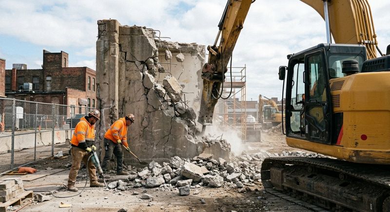 Concrete Wrecking in Sacramento, CA