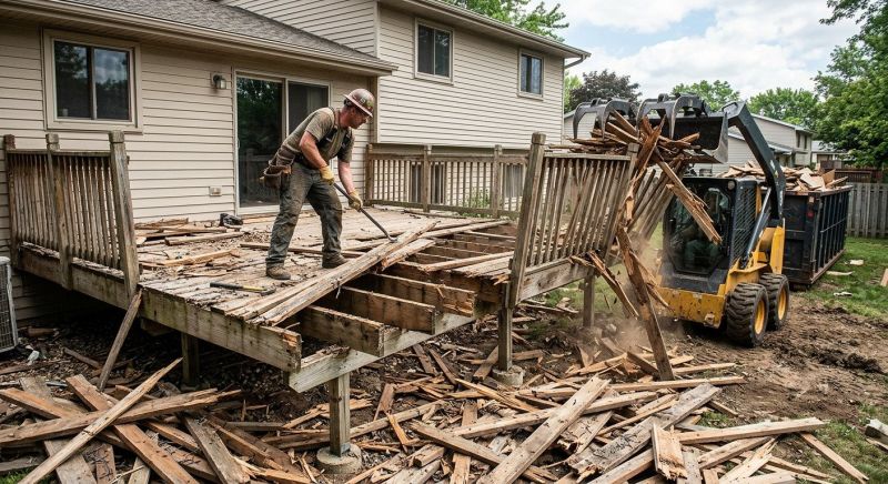 Deck Removal Service in Sacramento, CA