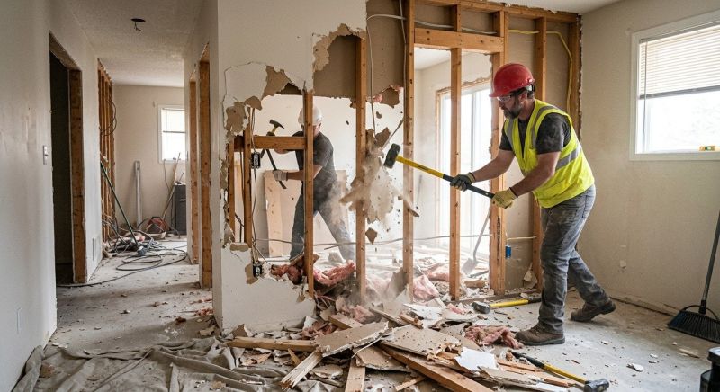 Drywall Removal in Frederick, MD