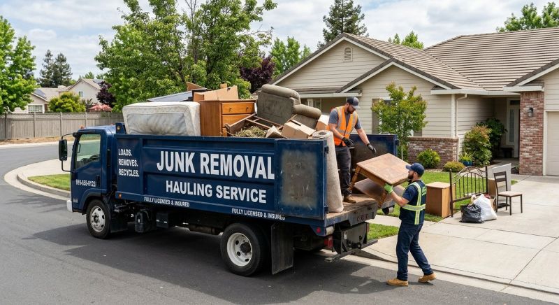 Garage Junk Hauling in Auburn, CA