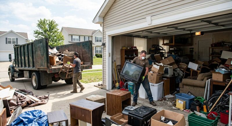 Garage Junk Hauling in Roseville, CA