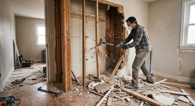 Hardwood Floor Demolition in Sacramento, CA