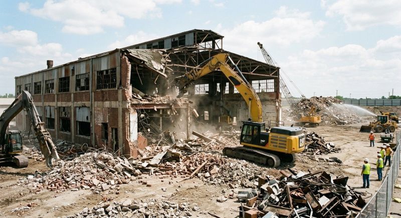 Industrial Demolition in Bergen County, NJ