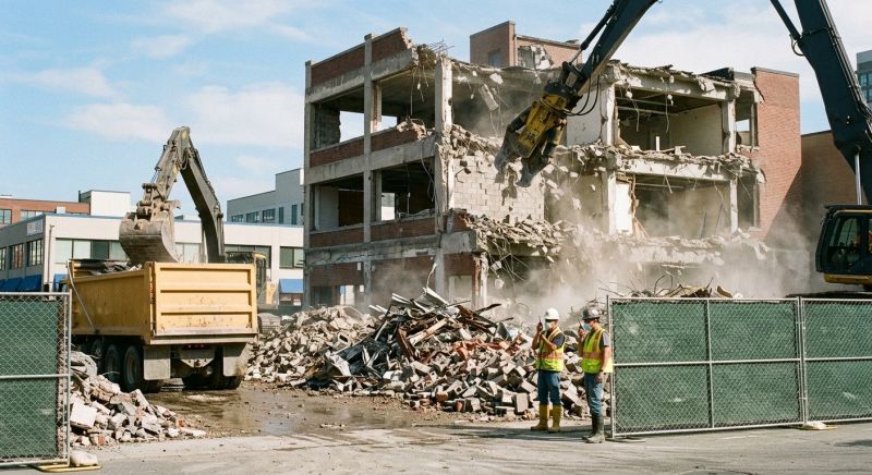 Industrial Demolition in Sacramento, CA