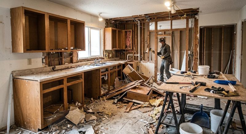 Interior Renovation Demolition in Frederick, MD