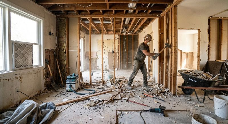 Interior Renovation Demolition in Sacramento, CA