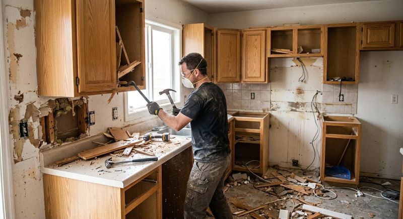 Kitchen Demolition in Frederick, MD