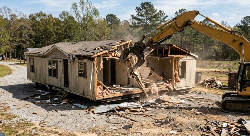 Mobile Home Demolition in Bergen County, NJ