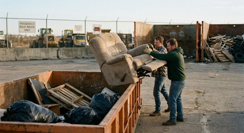 Outdoor Furniture Disposal in Sacramento, CA