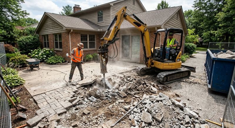 Patio Demolition Service in Bergen County, NJ