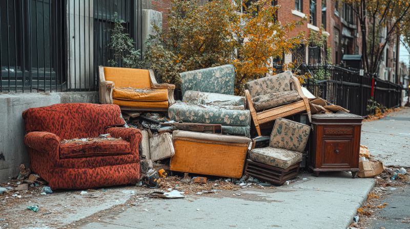 Patio Furniture Removal in Roseville, CA
