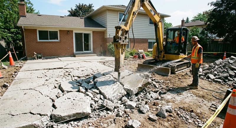 Patio Removal in Bergen County, NJ