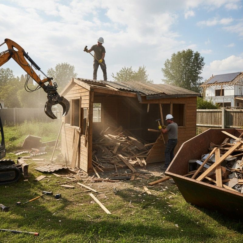 Pole Barn Demolition in Bergen County, NJ