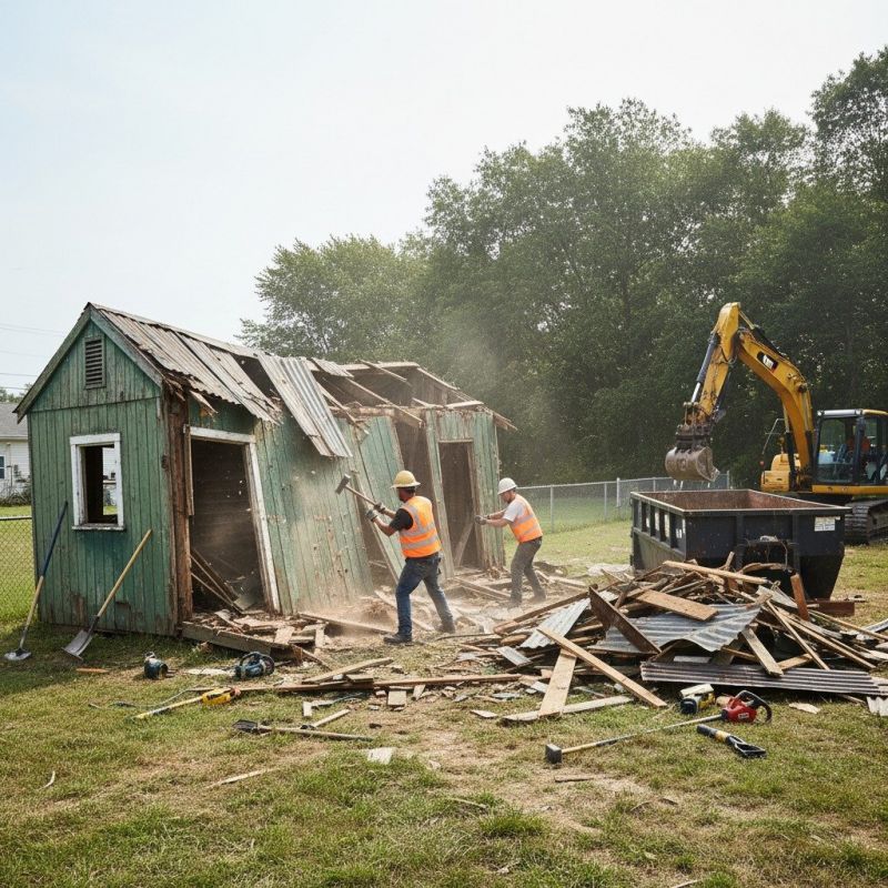 Pole Barn Demolition in Bergen County, NJ