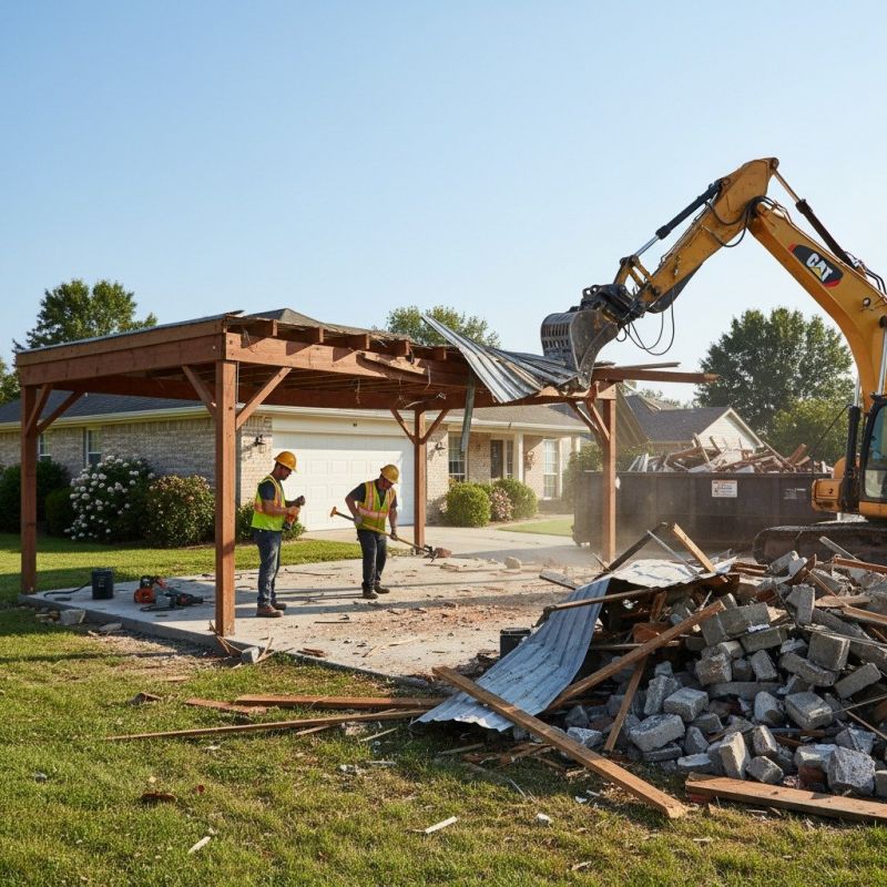 Shed Demolition in Bergen County, NJ