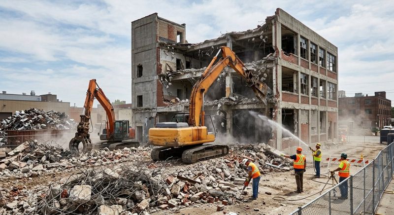 Site Demolition Service in Houston, TX