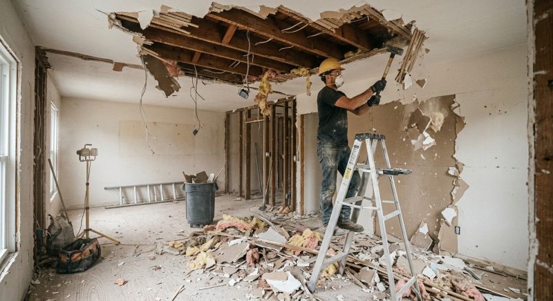 Subfloor Demolition in Sacramento, CA