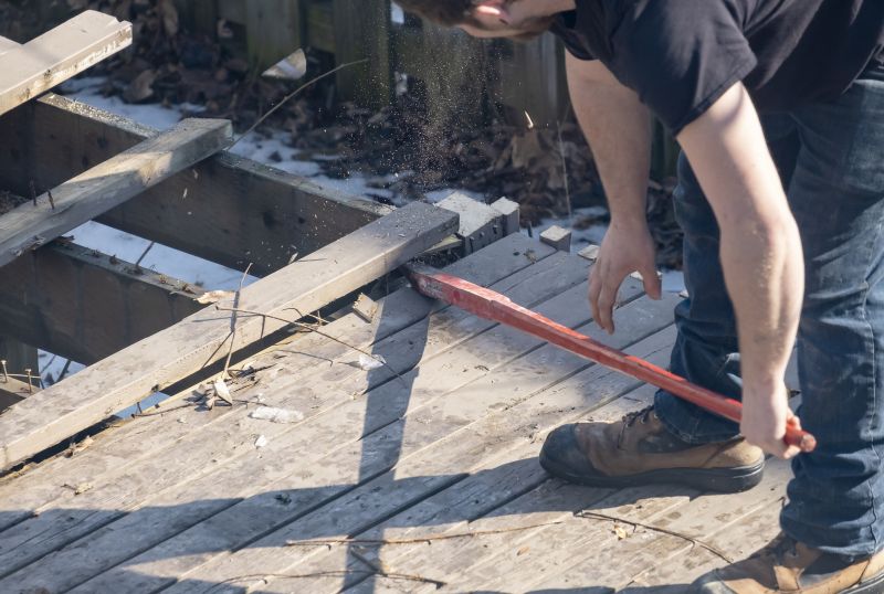 Terrace Demolition in Bergen County, NJ