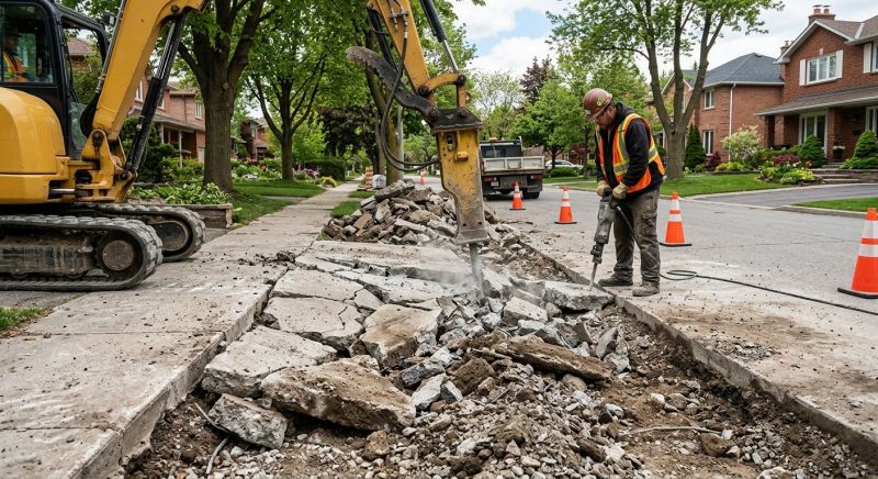 Walkway Removal in Sacramento, CA
